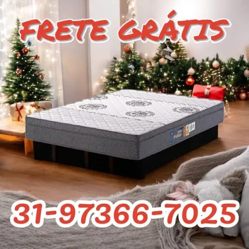 COLCHÃO CASAL D45 / 24 DE ALTURA / DIRETO DA FÁBRICA