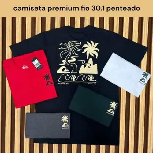 Camisa de marca para revender Camiseta Masculina Premium em Atacado camisetas surf skate