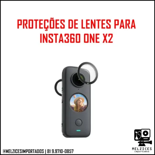 Proteção de Lentes Para Insta360 X2