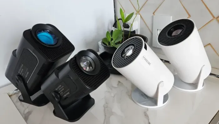 Projetor Portátil hy320 HY300 pro HY320 mini Magcubic Android 11 p30 p50