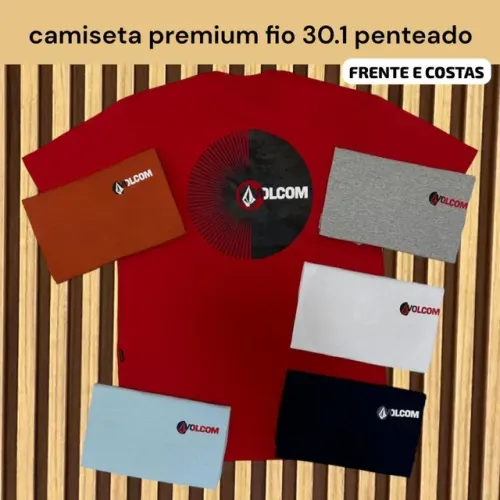 Camiseta Surf Premium Masculina em Atacado camisetas de marca Fornecedor Distribuidor