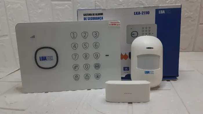 Sistema De Alarme De Segurança Sms Bateria Luatek Lka-2110
