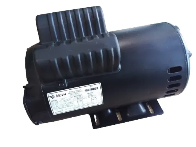 Motor Elétrico Nova Motores Monofásico 2 cv - 4 pólos Baixa rotação 1750 rpm Seminovo