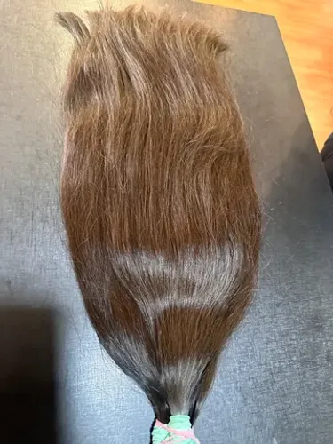 Cabelo humano brasileiro de65cm virgem