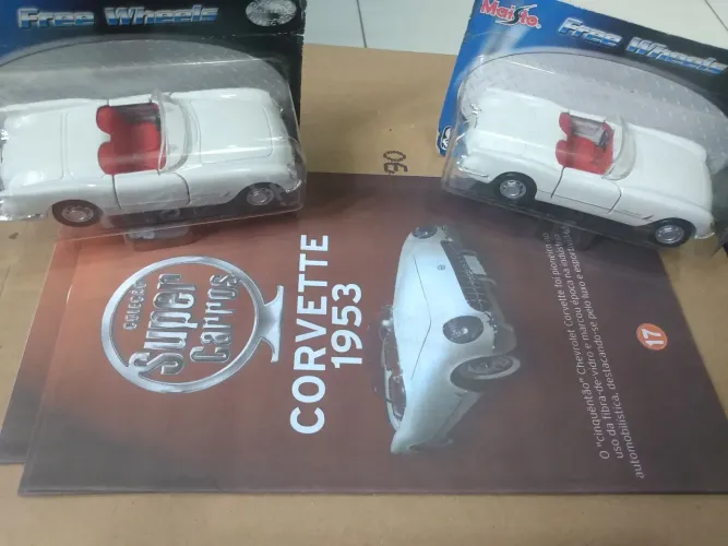 Miniatura Corvette 1953 maistro