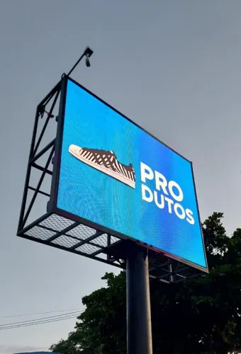Painel de Led P6 Outdoor pronto para uso