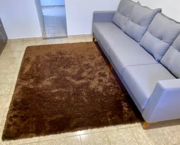 Tapete Marrom de sala de estar 