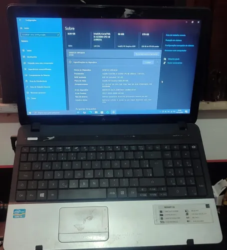 Notebook Gateway NE56R13B
