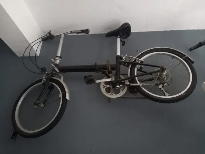 Bicicleta retrátil/ dobrável aro 20