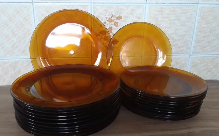 Pratos DURALEX ORIGINAL - Raso e Sobremesa