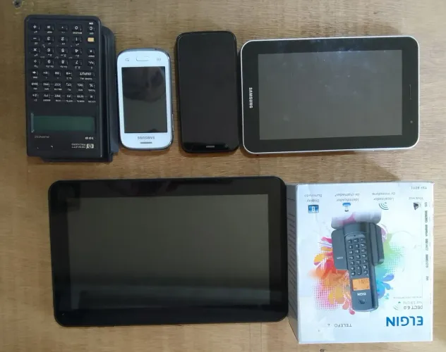 Lote de Peças de Eletrônicos - Diversos Modelos!