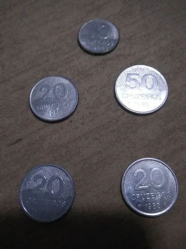 Moedas antigas Cruzeiros - Colecionador