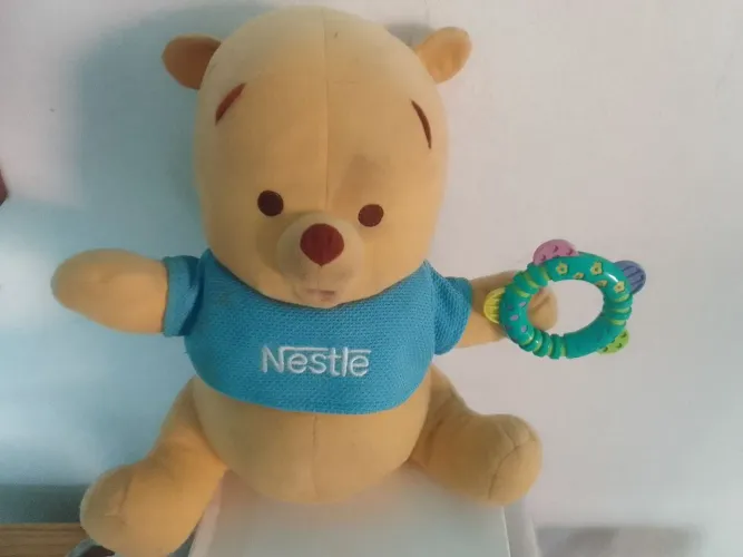 Ursinho Nestlé Musical com Movimento - Raro e Colecionável! ?<br>