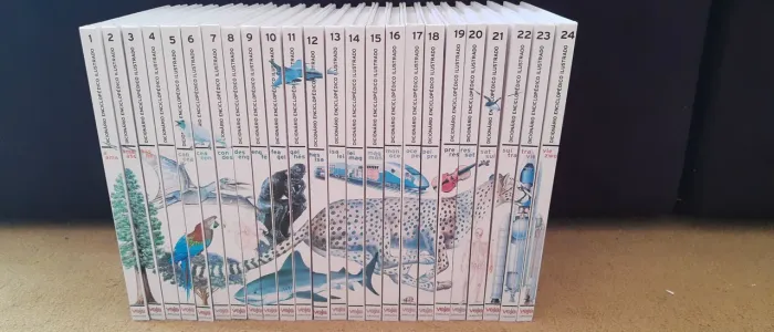 Dicionários Enciclopédicos Ilustrados - Completa (24 Volumes)