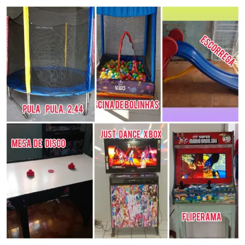 Brinquedos para Eventos.... Diária