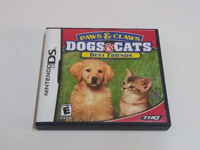 Paws And Claws - Dogs And Cats - Best Friends - Original e Completo para Nintendo DS