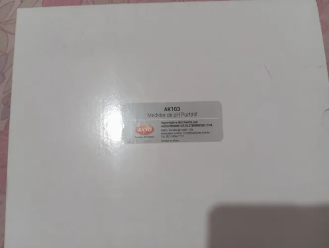 Medidor de pH portátil AK 103
