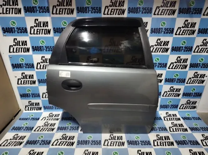 porta traseira direita corsa 2002 2003 2004 2005 2006 2007 2008 09 2010 11 2012 cor cinza