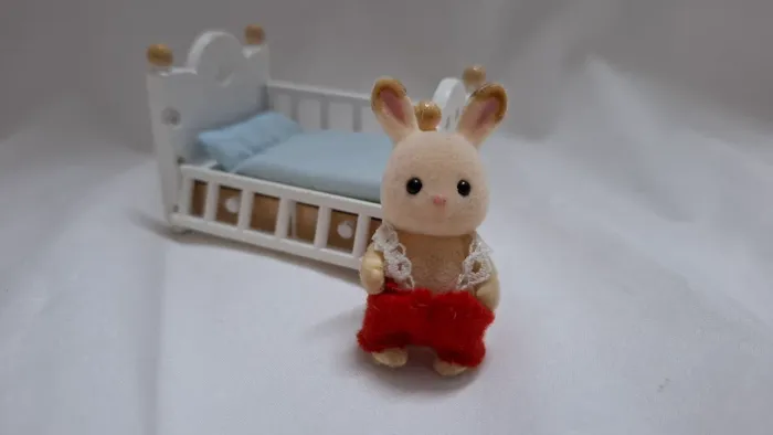 Coelho com berço Sylvanian Families Original