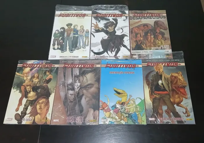 Coleção Fugitivos - Marvel volumes 1 2 3 4 5 6 7
