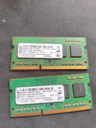2 Memória ddr3 4Gb cada