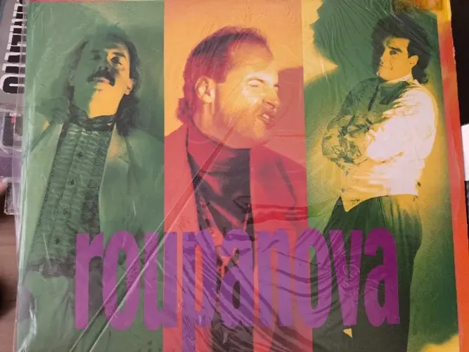 Super Disco de Vinil o Lp Roupa Nova - Super Album Frente & Versos