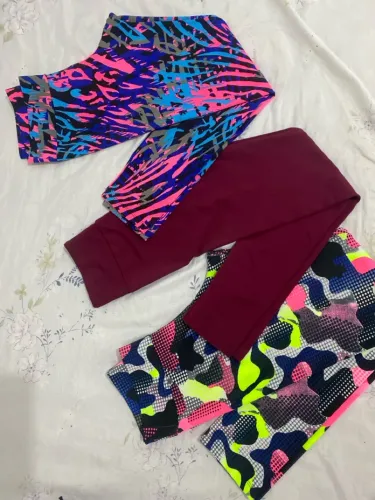 Kit 3 leggins