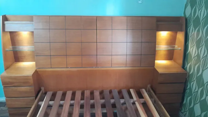 Cama de casal Luciana Móveis