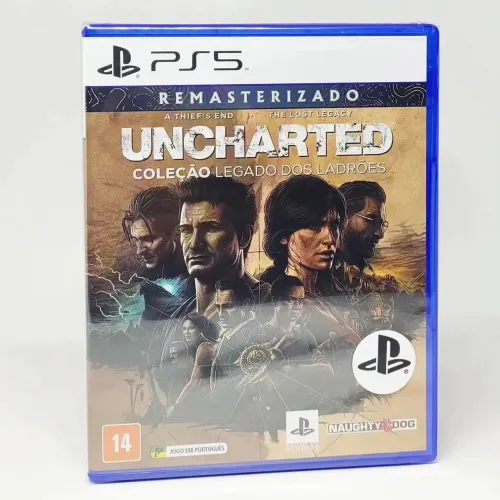 Últimas unidades Uncharted: Coleção Legado dos Ladrões PS5