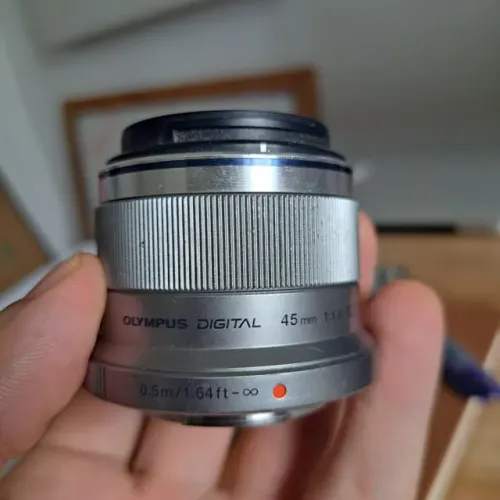 Lentes Olympus 17mm e 45mm