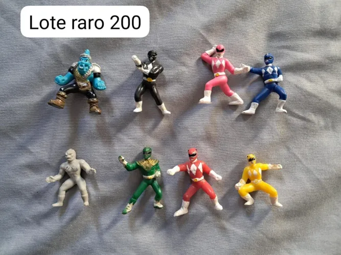 Lote de miniaturas Power Rangers