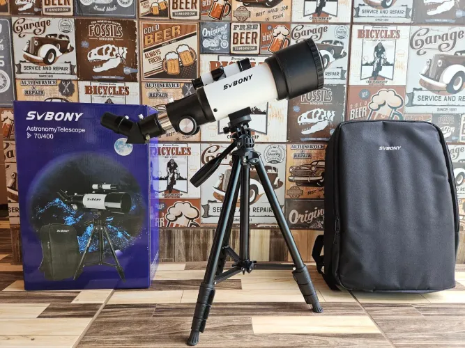 Telescópio SVBONY 70/400