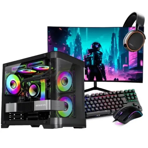 PC GAMER COMPLETO INTEL I7 + RX 580 8GB + SSD 1TB