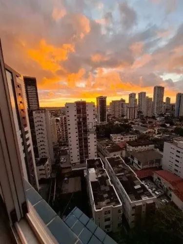Apartamento Duplex com 4 dormitórios para alugar, 164 m² por R$ 6.412,00/mês - Boa Viagem 