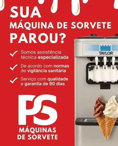 MANUTENÇÃO E CONSERTO DE MÁQUINAS DE SORVETE ASSISTÊNCIA TÉCNICA ESPECIALIZADA