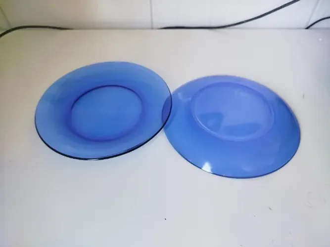 Pratos Duralex Azul Original