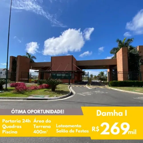 FIT - Terreno Damha I - 400m² - Pq. Rodoviário