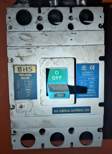Disjuntor BHS FM1-630L MCCB 500A