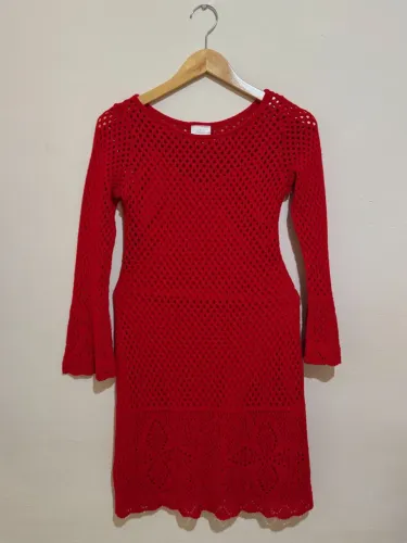 Vestido Vermelho Lança Perfume 