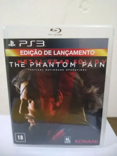 JOGO METAL GEAR - THE PHANTOM PAIN PARA CONSOLE PS3
