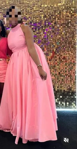 Vestido de festa cor Rosé