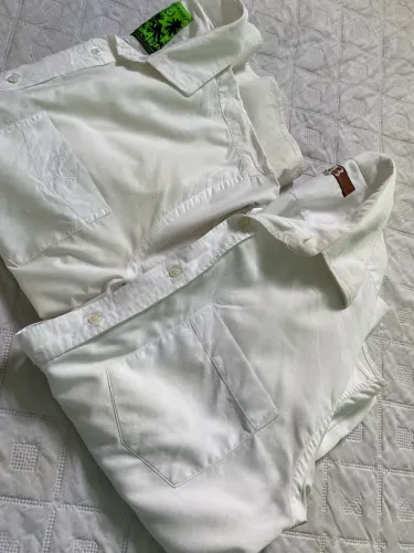 camisas brancas sócias masculina 