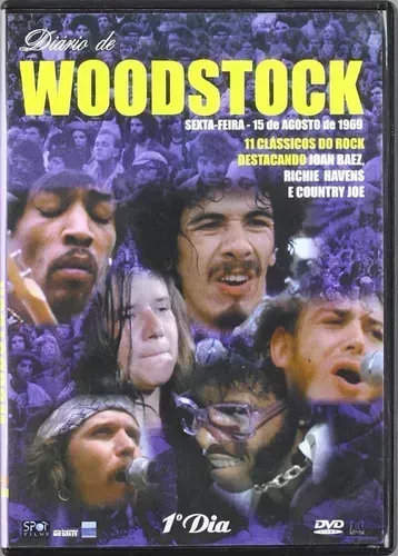 Dvd O Diário De Woodstock - Original