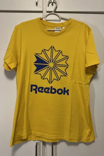 Camiseta Reebok Casual - Amarela - G