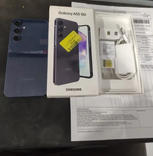 Celular Samsung A55 5G 128GB Completo Com Nota