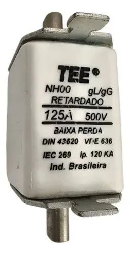 Fusível Tee 125a 500v Nh00