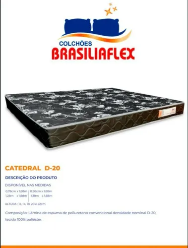 Colchão Padrão 12Cm D20