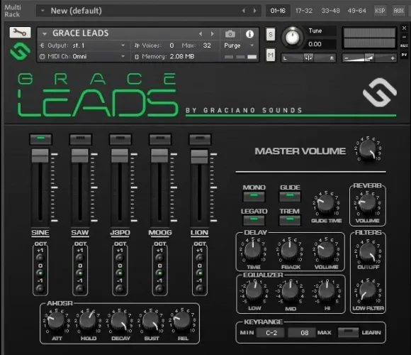 Livraria Grace Lead - For Kontakt
