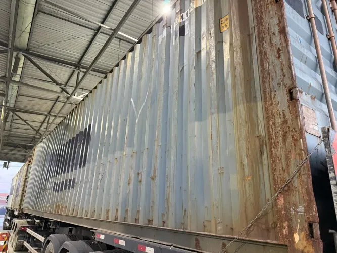 Container Marítimo 20 Pés e 40 pés 12 e 6 Metros 