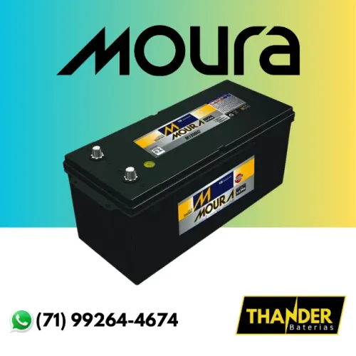 Bateria Moura 150Ah - Caminhão/Som